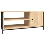 vidaXL Meuble TV chêne sonoma 100x40x45 cm bois d'ingénierie