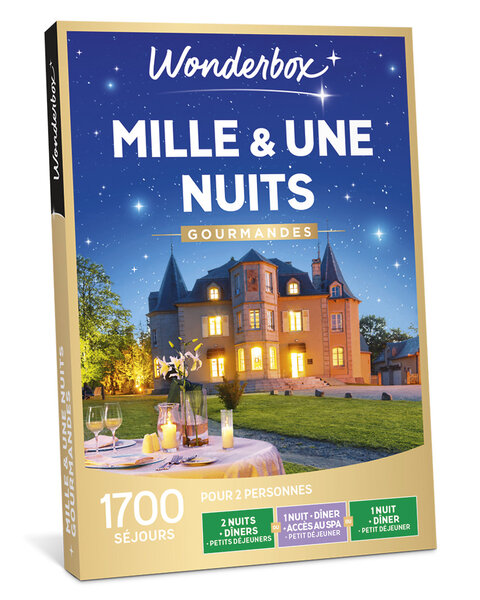 Coffret cadeau - WONDERBOX - Mille et une nuits gourmandes