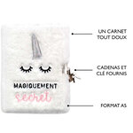 Journal Intime Peluche Licorne - Draeger paris