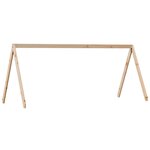 vidaXL Lit superposé avec toit 90x200 cm bois de pin massif