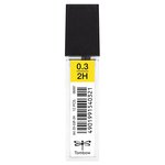 Etui de 12 Mines pour porte-mine pointe calibrée 0 3 mm dureté 2H x 12 TOMBOW