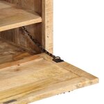 vidaXL Banc de rangement de chaussures 85x40x45 cm Bois de manguier