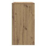vidaXL Buffet chêne artisanal 70x41x75 cm bois d'ingénierie