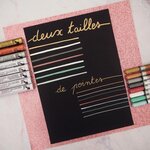 Pochette de 6 marqueurs peinture permanente PAINT MARKER PENTEL couleurs métallisées
