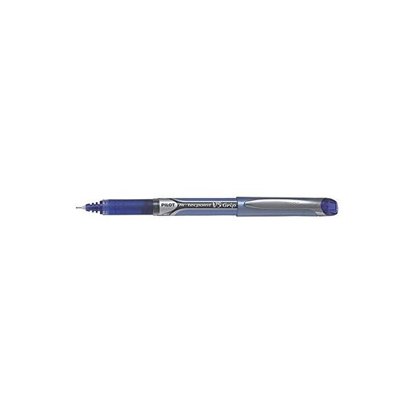 Stylo Roller Hi-Tec V5-Grip Pointe Fine Bleu PILOT