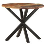 vidaXL Table d'appoint 68x68x56 cm Bois de récupération massif