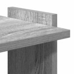 vidaXL Bibliothèque à 3 niveaux sonoma gris 60x30x120 cm