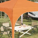 vidaXL Tente de fête pop-up 290 x 290 x 245 cm Orange