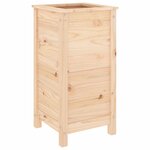 vidaXL Jardinière 40x40x78 cm bois de pin massif