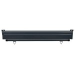 vidaXL Auvent latéral de balcon 125x250 cm Marron
