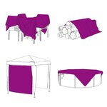 vidaXL Housse de protection plantes avec œillets 3x10 m polyéthylène