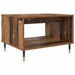 vidaXL Table basse Bois ancien 60 x 50 x 40 cm Bois d'ingénierie
