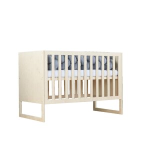 Lit bébé CHRUPPY 60 x 120 cm verni
