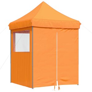 vidaXL Tente de fête Orange 200 x 200 x 306 cm Tissu Oxford