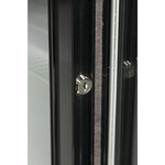 Arrière bar noir 3 portes coulissantes série g - 320 l - polar - r600a - acier3320coulissante 1350x520x850mm
