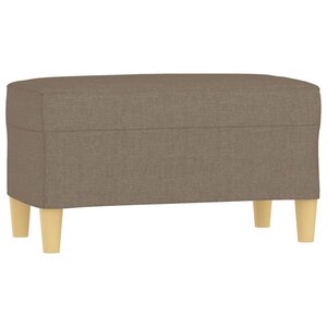 Banc banquette 70 x 35 x 41 cm tissu taupe 02_0010521