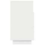 vidaXL Table de chevet avec 2 tiroirs blanc 36x36x68 cm