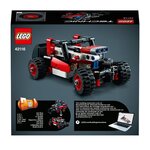 LEGO Technic 42116 Chargeuse compacte 2-en-1 pelleteuse et tracteur, véhicule de chantier jouet pour enfant