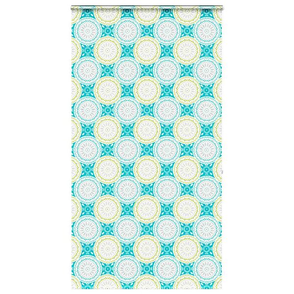 vidaXL Store enrouleur de douche avec cassette largeur du tissu 116 cm