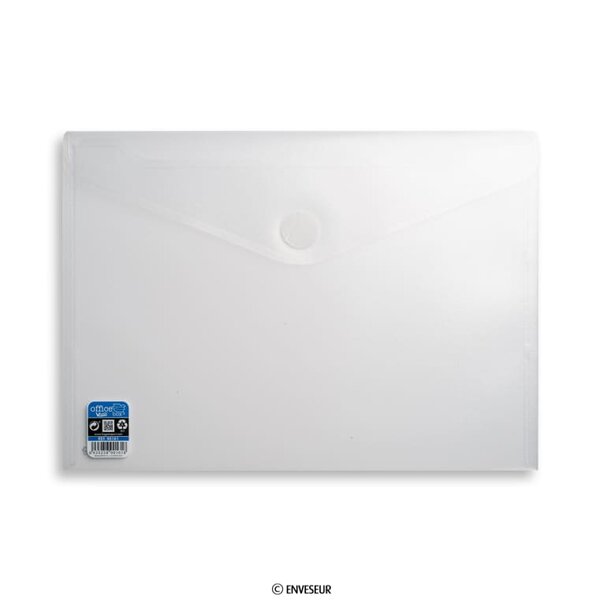 Lot de 10 enveloppes grise claire avec fermeture velcro 240x335 mm (a4+) v-lock