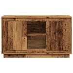 vidaXL Buffet vieux bois 102x35x60 cm bois d'ingénierie