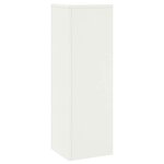 vidaXL Support de Plante 2 Pièces Blanc 24 x 24 x 75 cm Acier