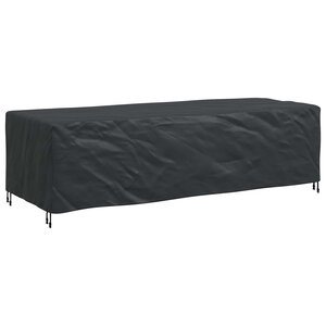 vidaXL Housse pour meubles Uni Noir 270 x 110 x 70 cm 600D