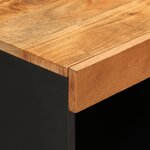 vidaXL Armoire latérale 60x33x75 cm bois massif d'acacia