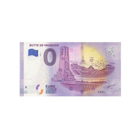 Billet souvenir de zéro euro - Butte de Vauquois - France - 2020