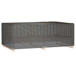 vidaXL Housses de salon de jardin 2 Pièces 12 œillets rectangulaire