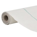 vidaXL Membrane anti-mauvaises herbes blanc 1 5x50 m PP