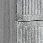 vidaXL Cabinet de chevet avec tiroir Sonoma gris 43 x 34 5 x 47 5 cm
