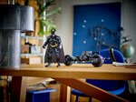 Figurine de Batman à Construire et Moto Bat-Pod LEGO DC Comics Super Heroes 76273 - Set de Collection pour Fans de The Dark Knight