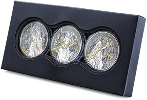 Monnaie TRIUNE Norns Set 3x1 Oz Argent 5 Marks Germania 2026 (PRÉCOMMANDE)