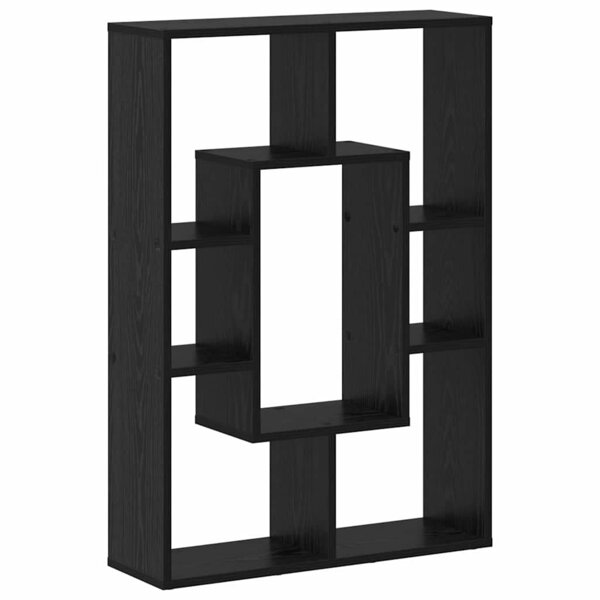 vidaXL Bibliothèque Chêne noir 63 x 20 x 90 cm Bois d'ingénierie