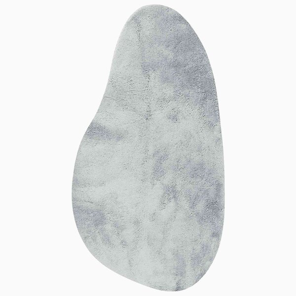 vidaXL Tapis de surface HUARTE Gris 100 x 200 cm Polyester