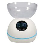 Perel Balance de cuisine numérique 5 kg Blanc