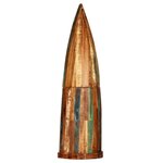 vidaXL Casier à bouteilles 50 x 40 x 180 cm Bois de manguier massif