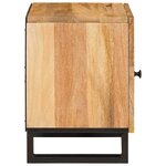 vidaXL Cabinet de chevet 2 Pièces Naturel 40 x 33 x 46 cm