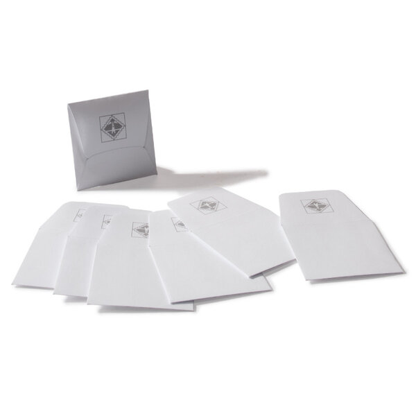 Pochettes numismatiques en papier pour pièces de monnaie 46mm.