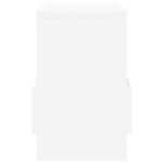 vidaXL Étagère à magazines 2 Pièces Blanc 35 x 30 x 45 cm