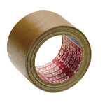 Ruban adhésif toilé réparation fixation tesa power effect 2 75m x 38mm marron