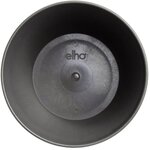 3 pots de fleur ronds The Coffee Collection Ø 14 x 12 6 cm  Ø 16 x 14 7 cm  Ø 18 x 16 8 cm - Marron