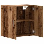 vidaXL Armoire murale vieux bois 60x31x60 cm bois d'ingénierie
