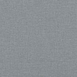 vidaXL Tête de lit avec tête de lit Gris clair 200 cm Cuir synthétique