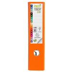 Classeur À Levier Prem'touch Intérieur Et Extérieur En Polypropylène - Dos 80mm - A4 Maxi - Orange - X 10 - Exacompta