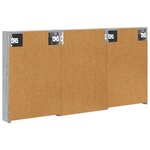 vidaXL Ensemble de Meubles de Salle de Bain 3 Pièces 120 x 10 5 x 60 5 cm