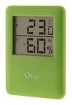 Thermomètre / Hygromètre intérieur magnétique - Vert - Otio