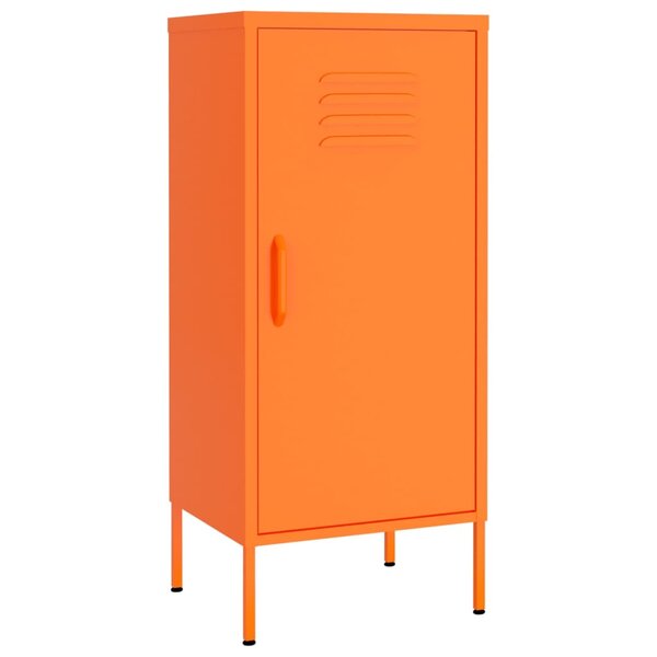 vidaXL Armoire de rangement Orange 42 5x35x101 5 cm Acier