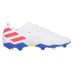 ADIDAS PERFORMANCE Chaussures de Football Nemeziz Messi 19.1 FG J - Enfant - Blanc/Rouge/Bleu